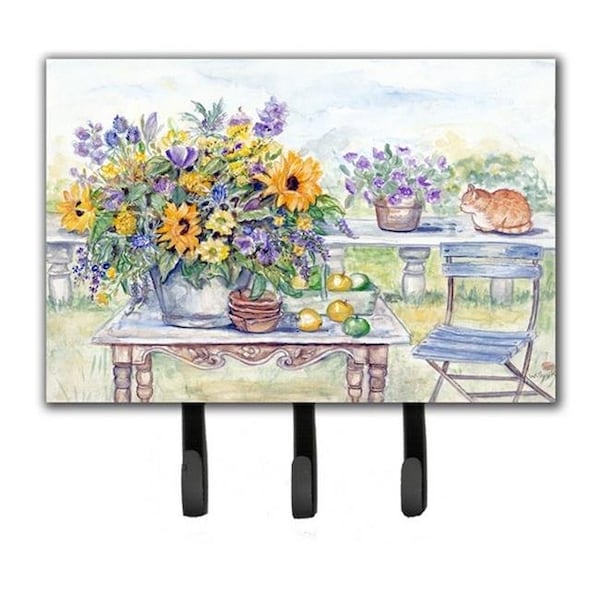 Carolines Treasures APH3566TH68 Patio Bouquet of Flowers Leash or Key Holder APH3566TH68 - main